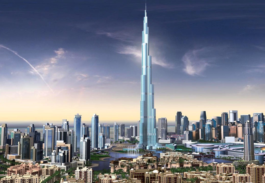 Резултат с изображение за „„Бурж Халифа" в Дубай“"